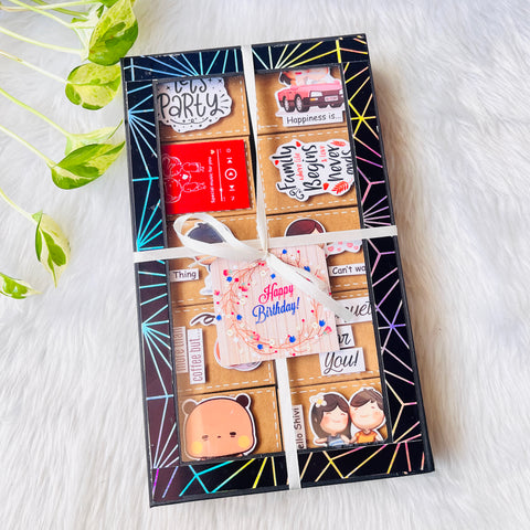 Friendship/Family Matchbox Card | 10 Cards | Customisable Friendship/Family Matchbox Card | 10 Cards | Customisable