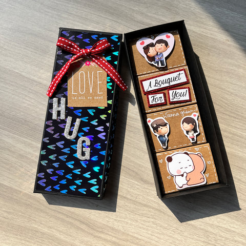 Love Relationship Matchbox Card | 4 Cards Love Relationship Matchbox Card | 4 Cards
