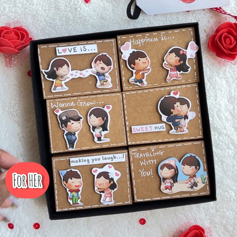 Love Special 6 Matchbox Cards Love Special 6 Matchbox Cards