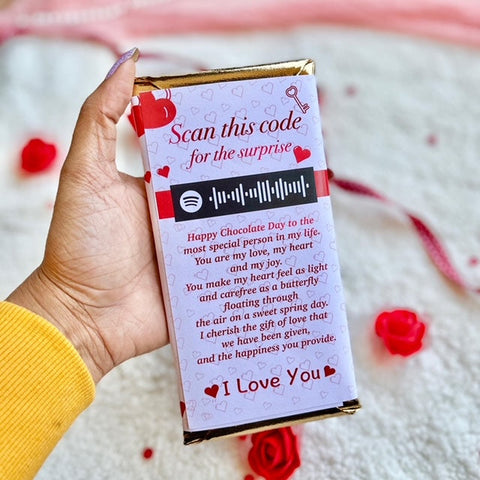 Chocolate with Personalised Wrapper Chocolate with Personalised Wrapper