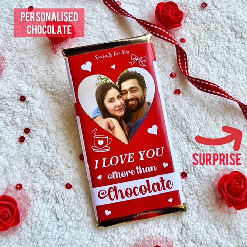 Chocolate with Personalised Wrapper Chocolate with Personalised Wrapper
