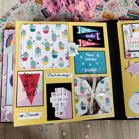 Teen Girl Birthday Scrapbook Teen Girl Birthday Scrapbook