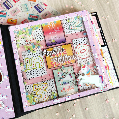 Teen Girl Birthday Scrapbook Teen Girl Birthday Scrapbook