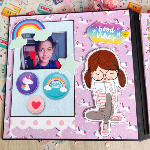 Teen Girl Birthday Scrapbook Teen Girl Birthday Scrapbook