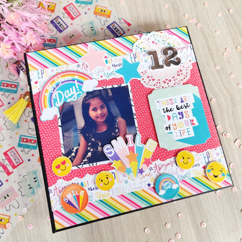 Teen Girl Birthday Scrapbook Teen Girl Birthday Scrapbook