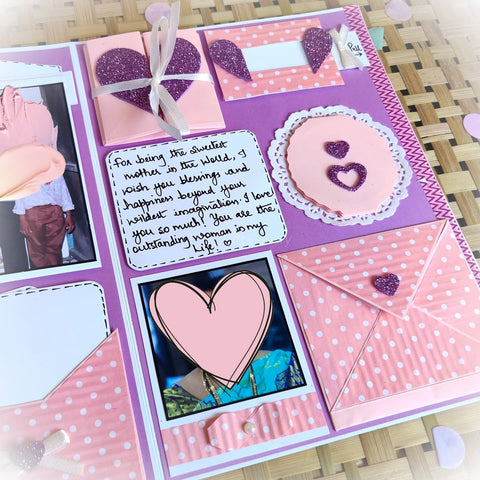 Heart Tree Greeting Card | Purple Heart Tree Greeting Card | Purple