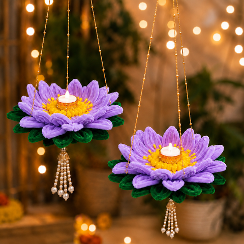 Lotus/Kamal Lantern-Set of 2