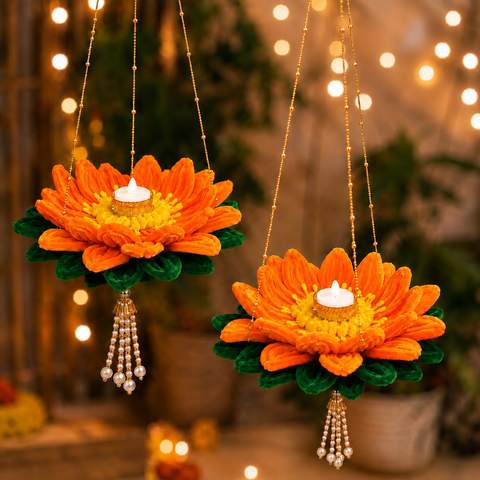 Lotus/Kamal Lantern-Set of 2