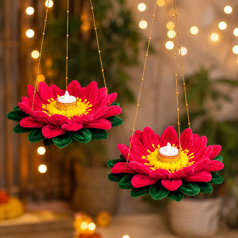 Lotus/Kamal Lantern-Set of 2