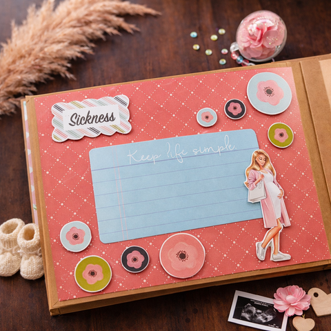 Bump To Baby Pregnancy Record Book | Welcome Little One Box
