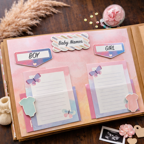 Bump To Baby Pregnancy Record Book | Welcome Little One Box