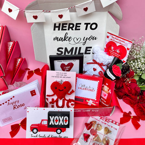 Valentine’s Week Premium Hamper Box for Her/Him – 8 Days of Love