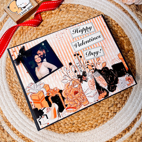 Valentine's Day | Birthday | Anniversary Special Elegant Sleek Scrapbook