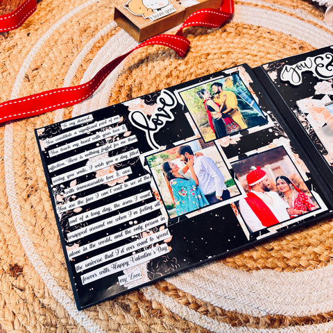 Valentine's Day | Birthday | Anniversary Special Elegant Sleek Scrapbook