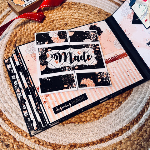 Valentine's Day | Birthday | Anniversary Special Elegant Sleek Scrapbook