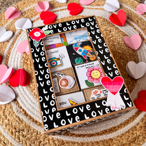 32 Matchbox cards to celebrate Love