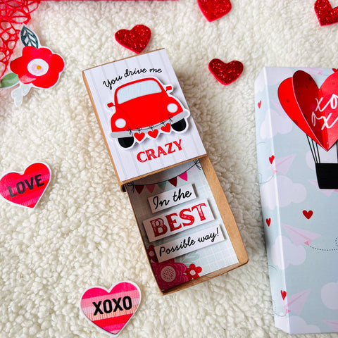 Hello Love Matchbox Cards With Cute Quotes
