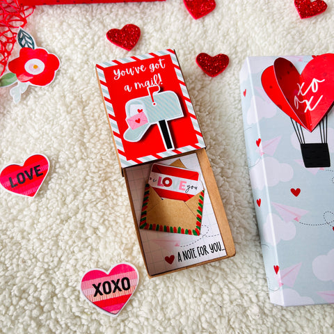 Hello Love Matchbox Cards With Cute Quotes