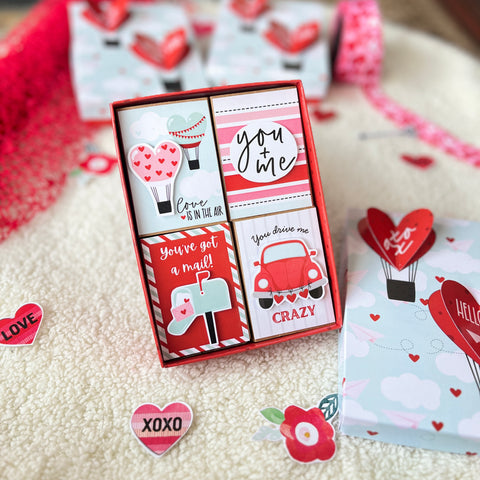 Hello Love Matchbox Cards With Cute Quotes