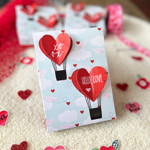 Hello Love Matchbox Cards With Cute Quotes