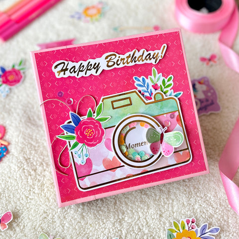 You Capture my Heart Camera scrapbook | Friends Forever | Birthday Album