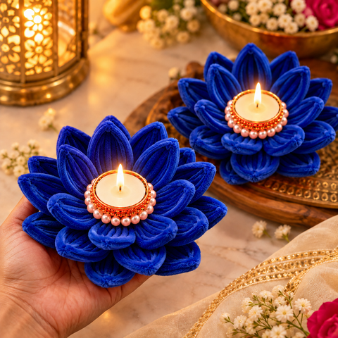 Lotus Tealight Candle Holder- Lotus Set