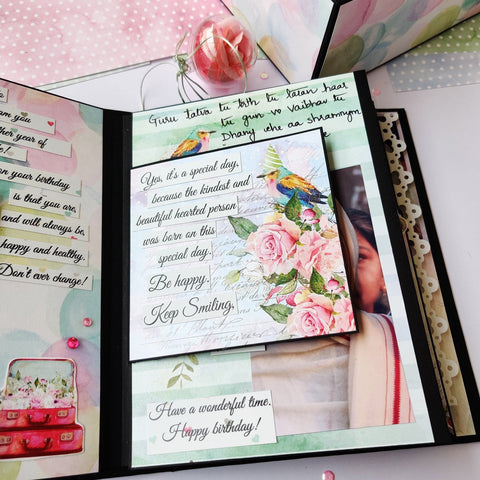 Sweet Treats Pastel Album with Luxury Flower Box