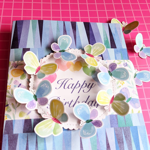 Butterfly Birthday Greeting Card