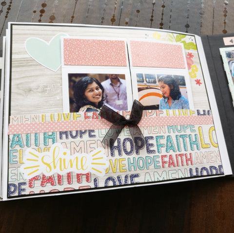 Rotating Wheel Colourful Scrapbook with Secret Message