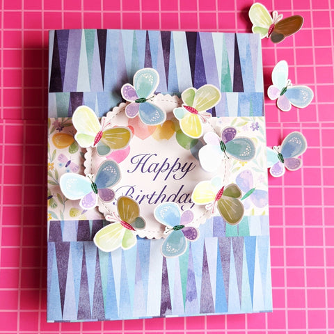 Butterfly Birthday Greeting Card