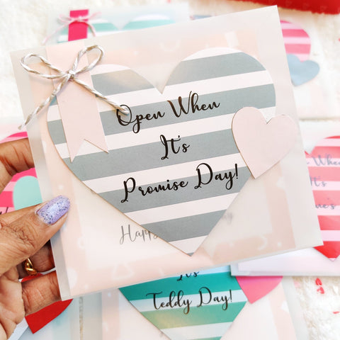 Open When Letters | Colourful Vellum Envelopes with Gift Box