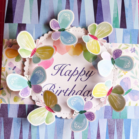 Butterfly Birthday Greeting Card