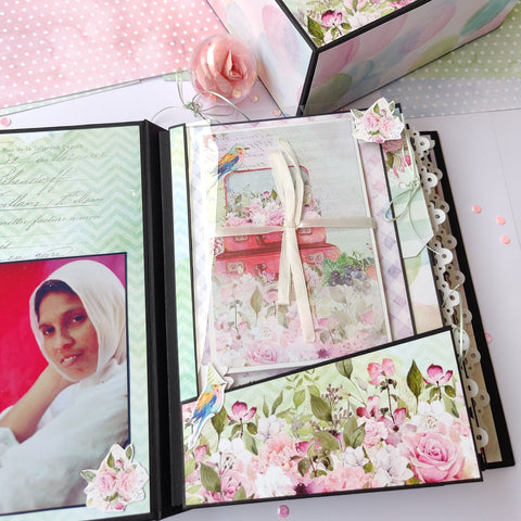 Sweet Treats Pastel Album with Luxury Flower Box