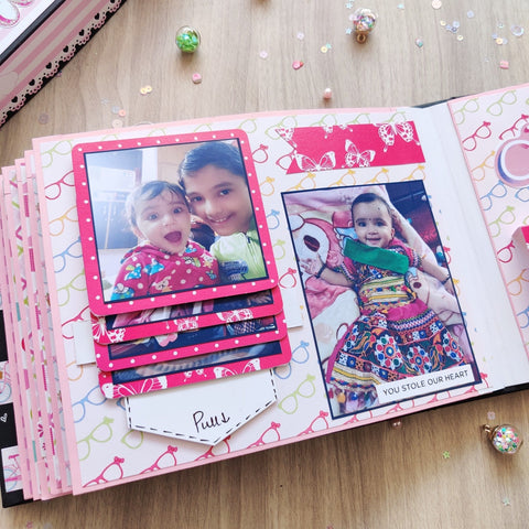 Pink Princess Baby Album | Castle Box