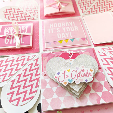 Single Layer Explosion Box | Blush Pink – The Craft Gallery