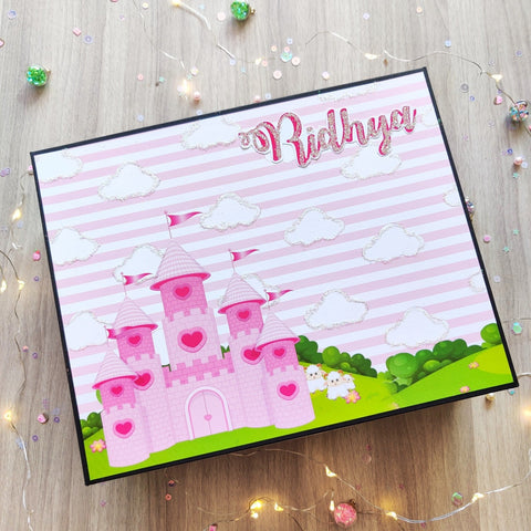 Pink Princess Baby Album | Castle Box