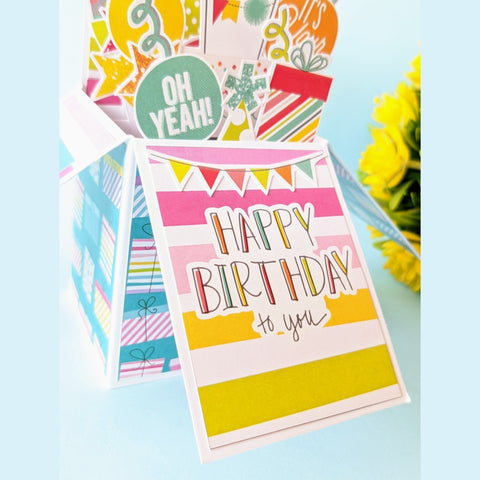 Pop Up Box Birthday Card