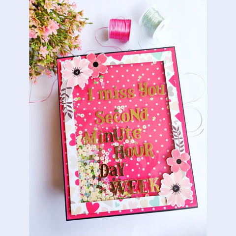 Miss You Greeting Card | Pastel Love