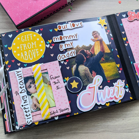 Baby Girl Frill It Album | Shaker Custom Box