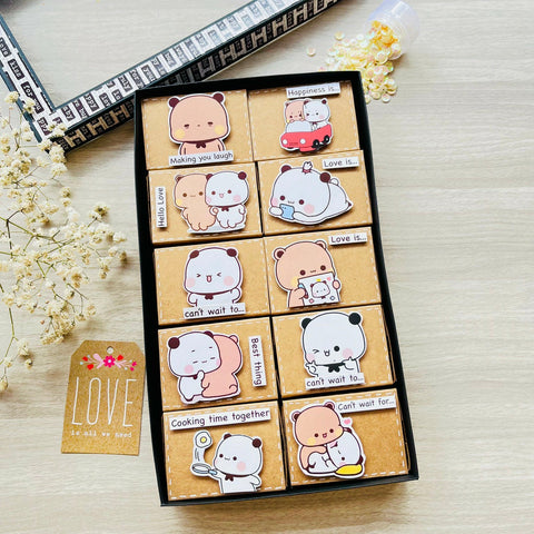 Bubu Dudu Matchbox Cards | 10 Cards