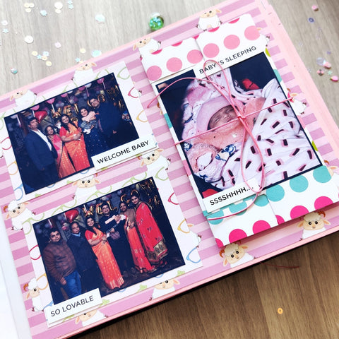 Pink Princess Baby Album | Castle Box