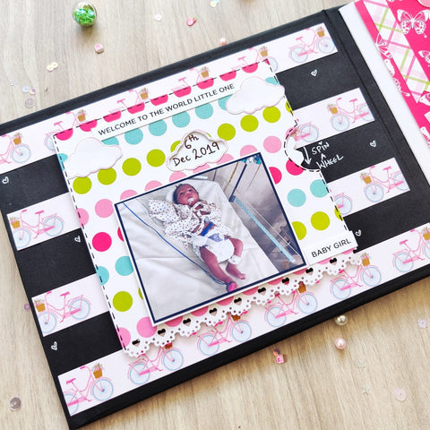 Pink Princess Baby Album | Castle Box