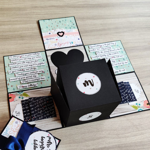 Premium Infinity Box | Deep Blue – The Craft Gallery