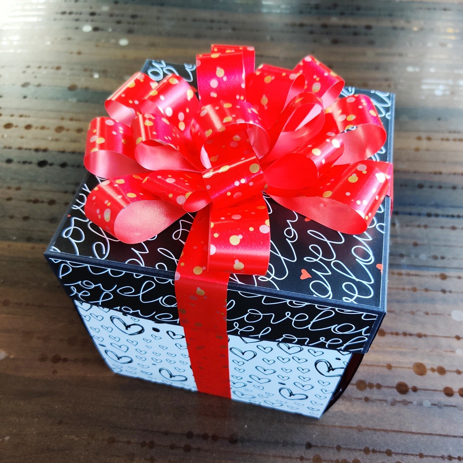 5 Layer Explosion Box  Red & Black – The Craft Gallery