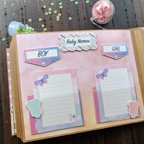 Bump To Baby Pregnancy Record Book | Welcome Little One Box