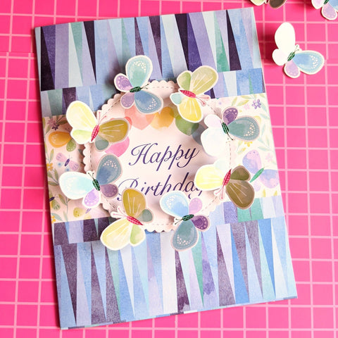 Butterfly Birthday Greeting Card