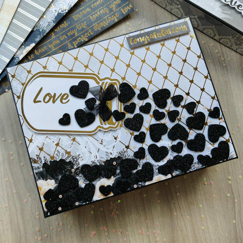 Royal Gold & Silver Foiled Scrapbook