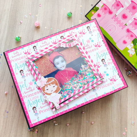 Pink Princess Baby Album | Castle Box