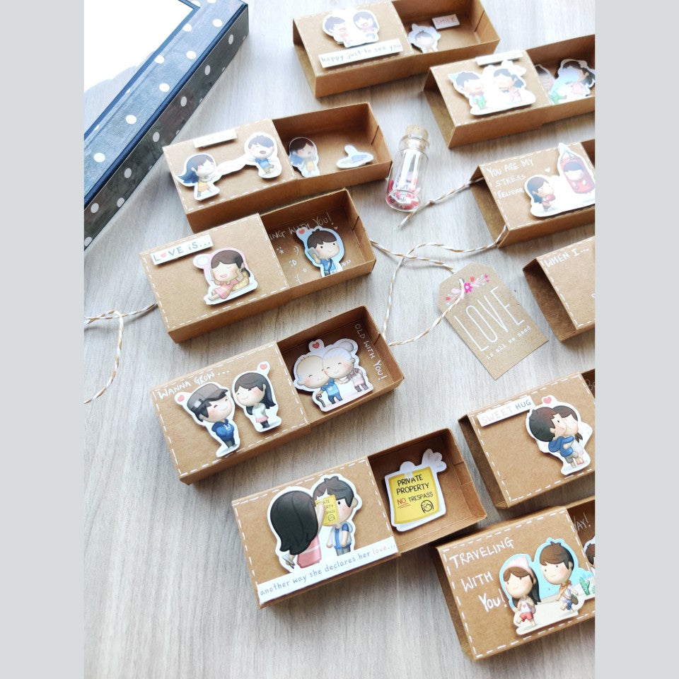 Bubu Dudu Matchbox Cards  10 Cards – The Craft Gallery