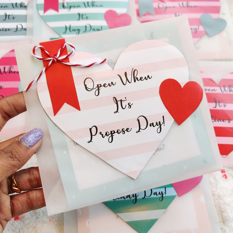 Open When Letters | Colourful Vellum Envelopes with Gift Box